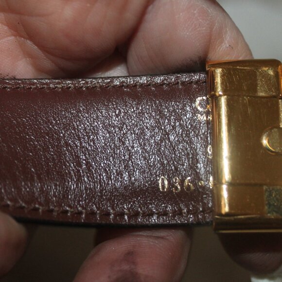 Authentic Vintage GUCCI GG Logo Belt Lot  Unisex - Picture 12 of 14